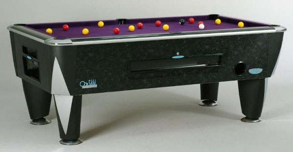 Sam Atlantic Pool Table - Coin-operated