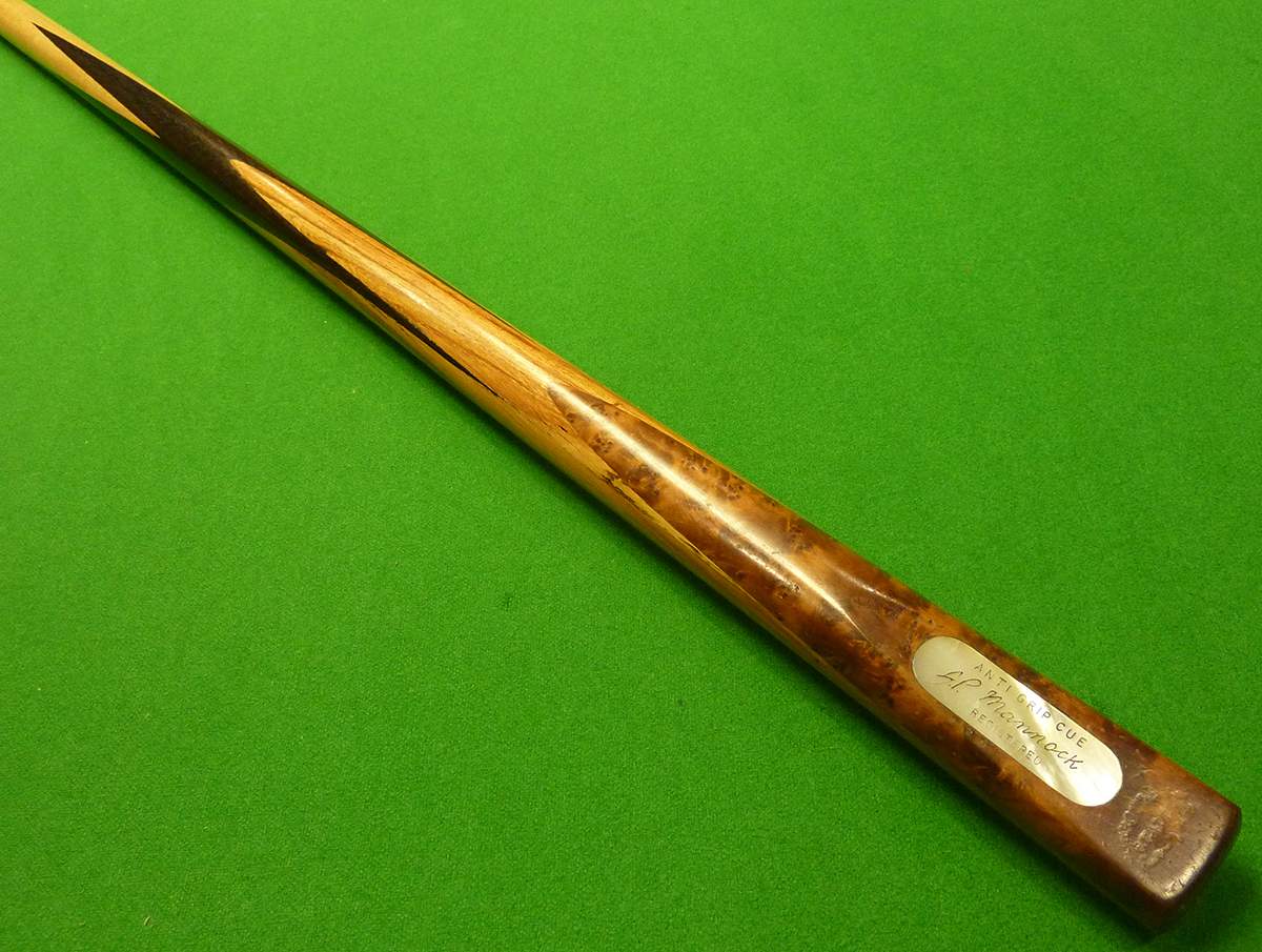 J.P Mannock cue by Burroughes & Watts - Maple