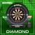 Winmau Diamond Plus Dartboard & Surround set - view 7