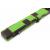3/4 Baize Master Luxury Black & Green Patch cue case - view 2