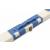 3/4 Baize Master Blue & White Patchwork cue case - view 4