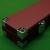 2pc Rexine cue case Burgundy + end protection - view 5
