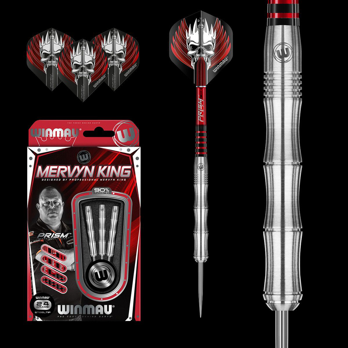 Mervyn King 90% Tungsten darts