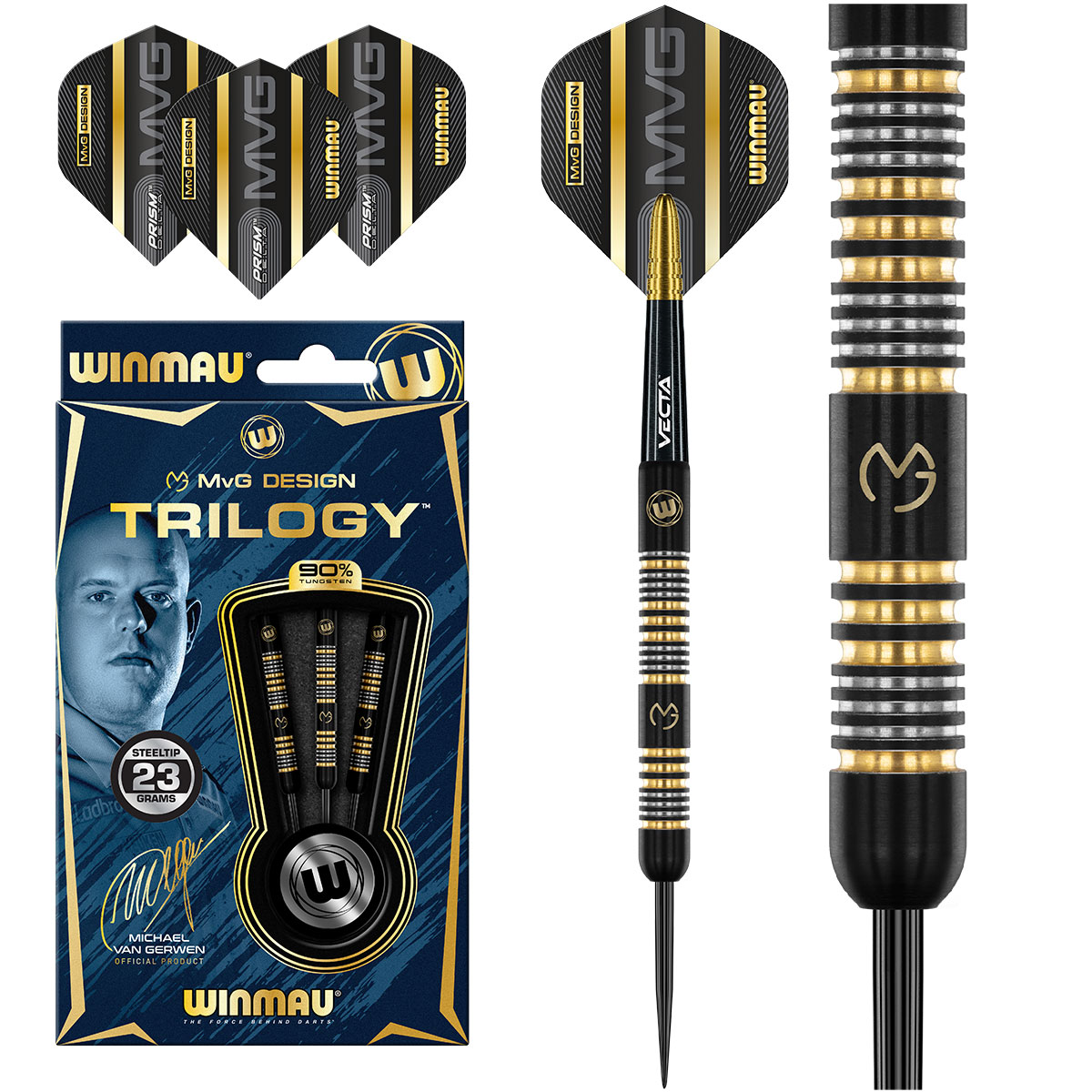 MVG Trilogy Darts 90% Tungsten