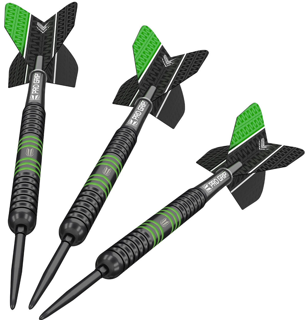 VAPOR8 BLACK GREEN SWISS POINT DARTS