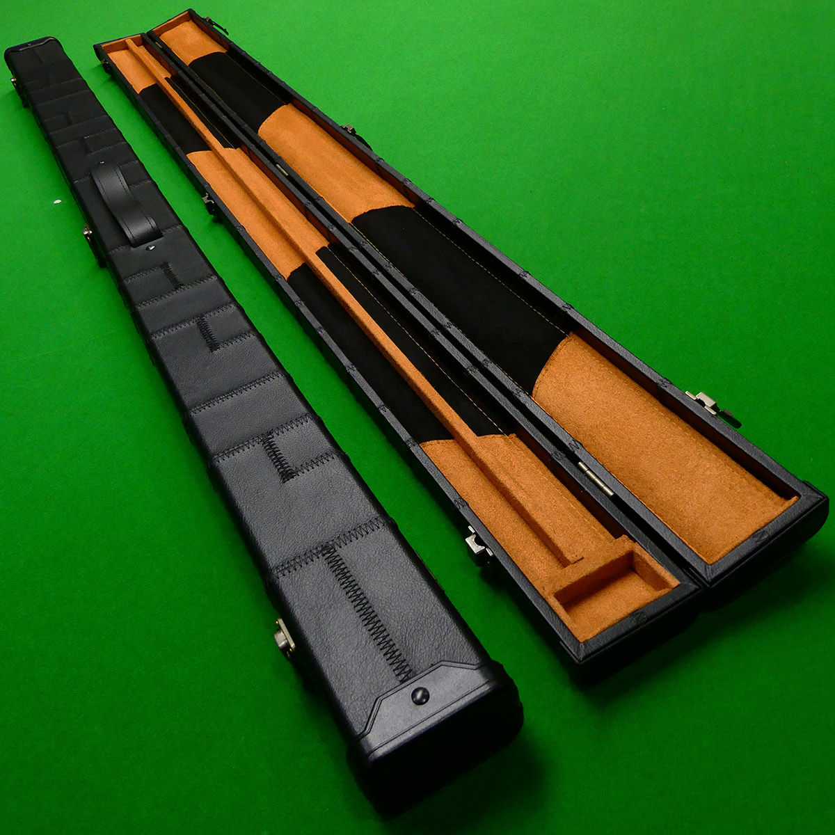 3/4 Black Patchwork cue case