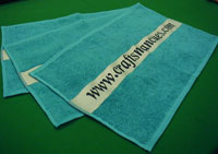 3 cue towels