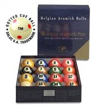 Super Aramith Pro TV Cup 9 ball set 