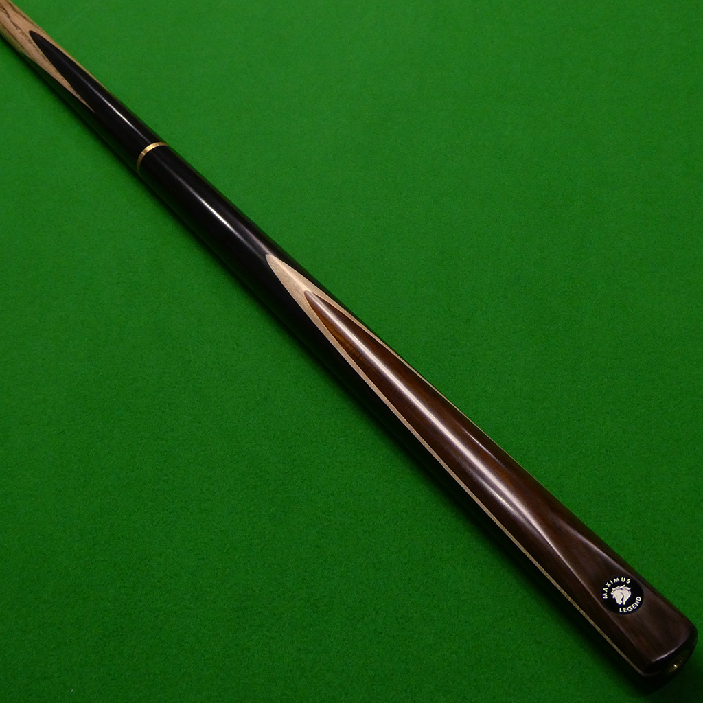 3/4 Maximus Legend Snooker cue - Ash, Ebony & Rose (A)
