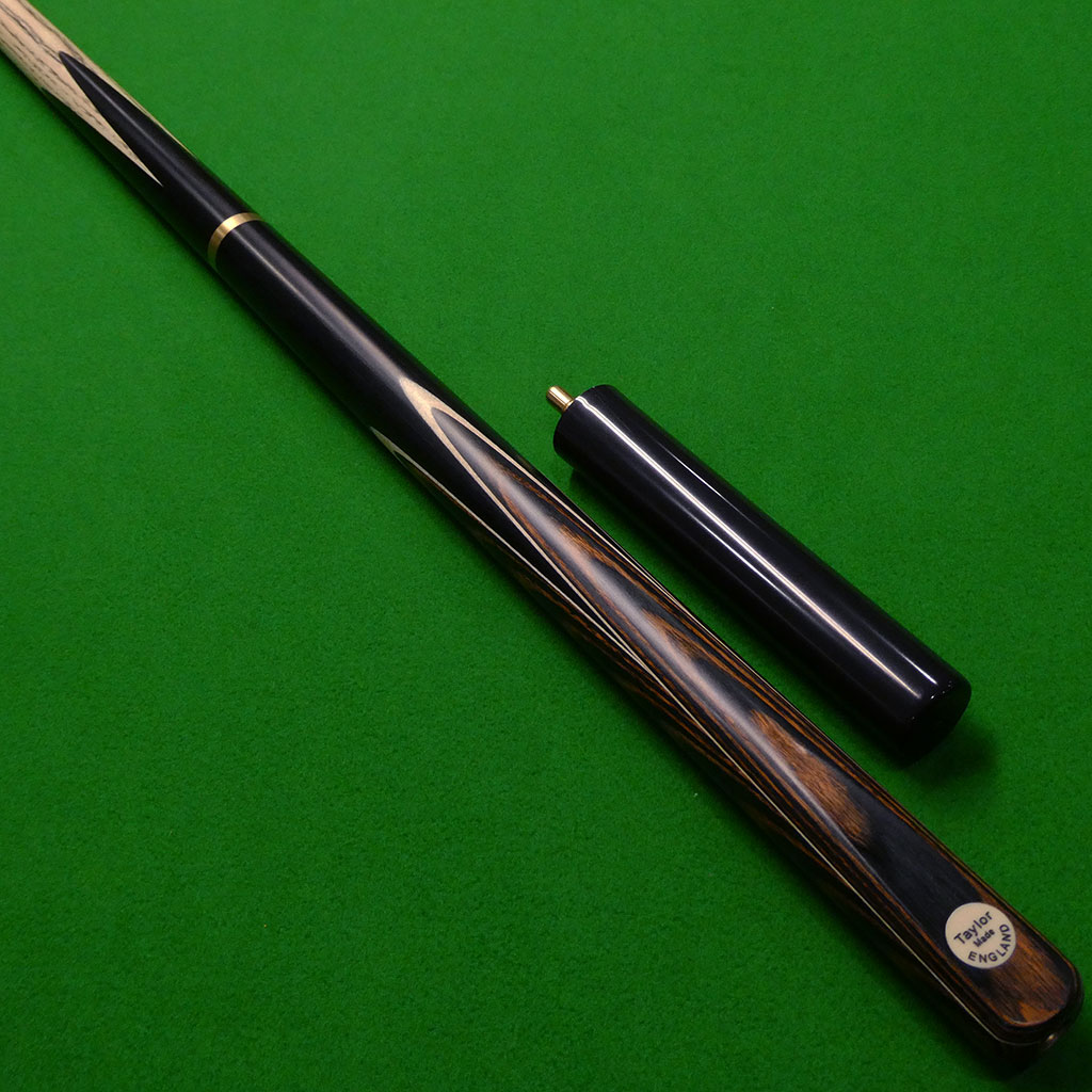 3/4 Taylor Bronze Hand Spliced Snooker cue + Mini Butt