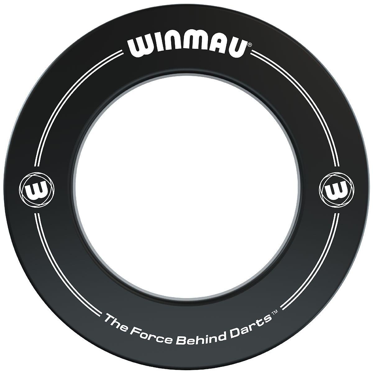 Winmau Black Rubber Dartboard Surround - Printed