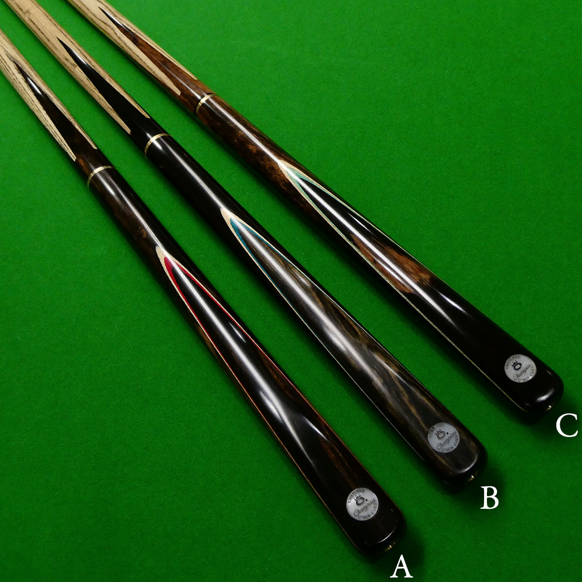 3/4 O'min Champion Snooker cue