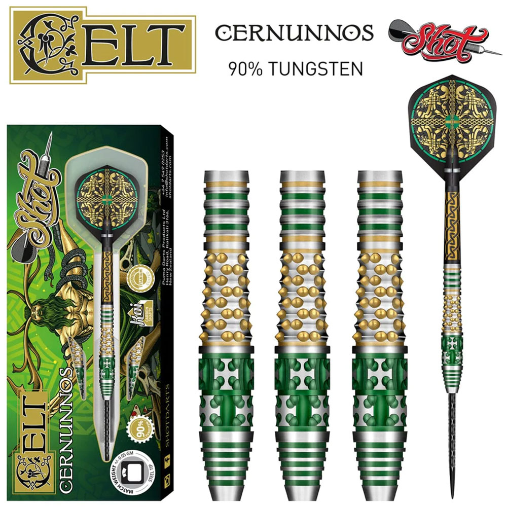 Celt Cernunnos Steel Tip Darts Set