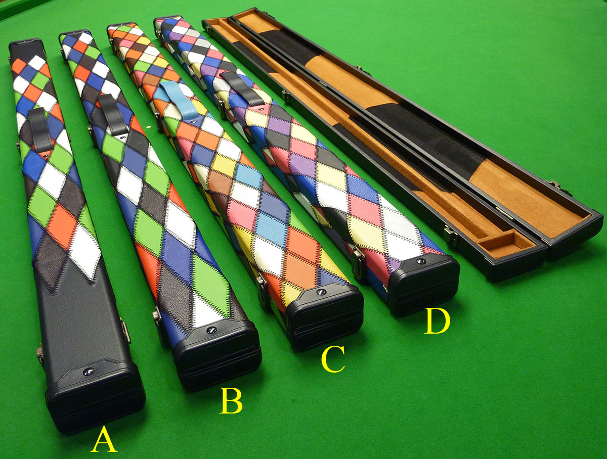 3/4 Diamond cue case