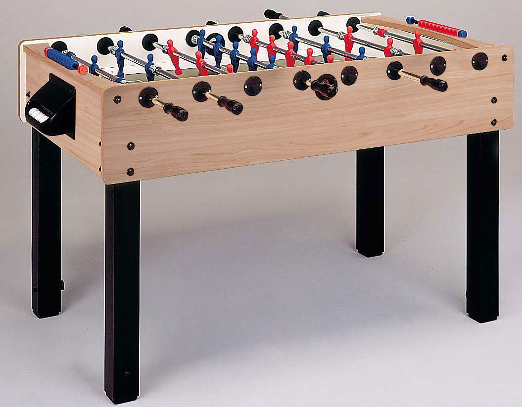 Garlando Football Table G-100 - Telescopic Rods - Maple