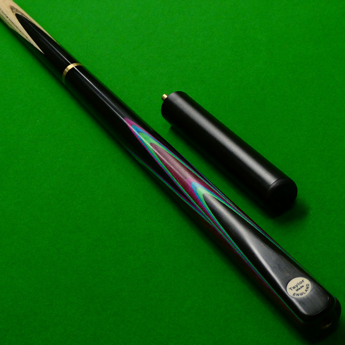 3/4 Taylor GT12 Hand Spliced Snooker cue + Mini Butt