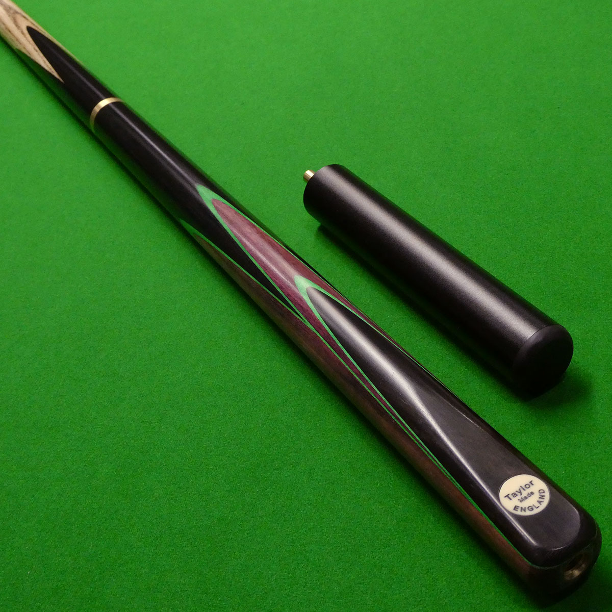 3/4 Taylor GT3 Hand Spliced Snooker cue + Mini Butt