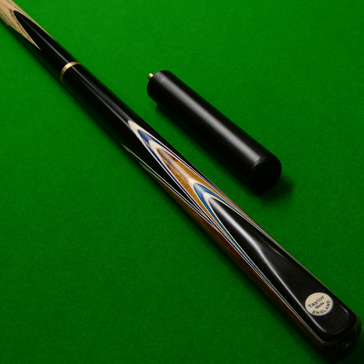 3/4 Taylor GT9 Hand Spliced Snooker cue + Mini Butt