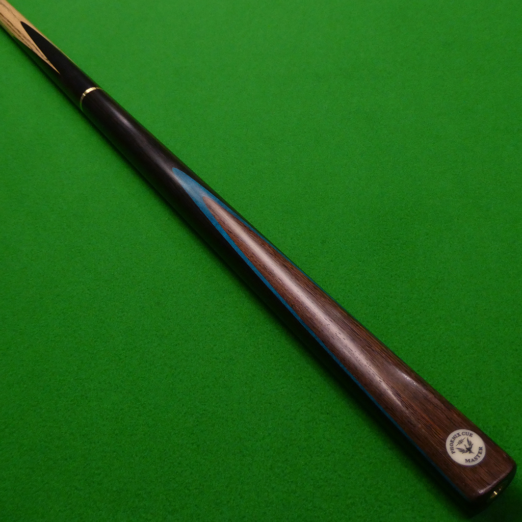 3/4 Master cue M1 Hand spliced cue Ash, Ebony & Wenge