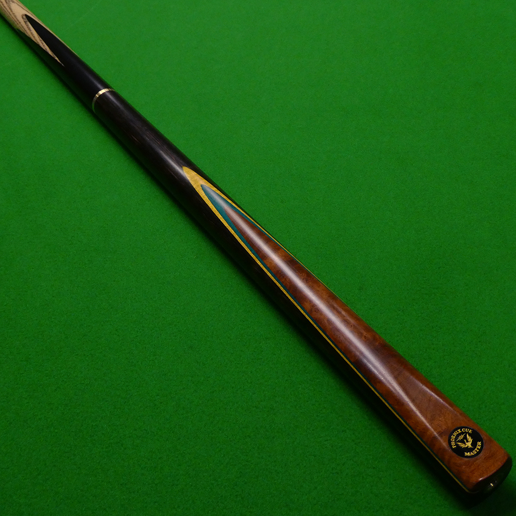 3/4 Master cue M8 Hand spliced cue Ash, Ebony & Amboyna (A)