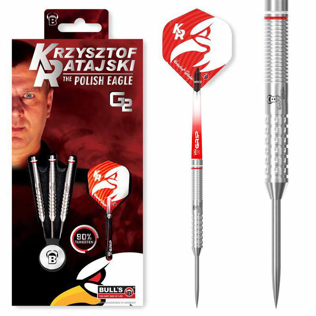 Krzysztof Ratajski Gen 2 90% Tungsten Steel Tip Darts set