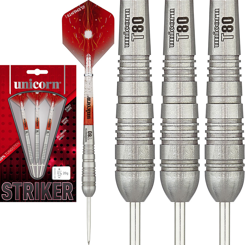 STRIKER TYPE 4 - 80% TUNGSTEN STEEL TIP DARTS