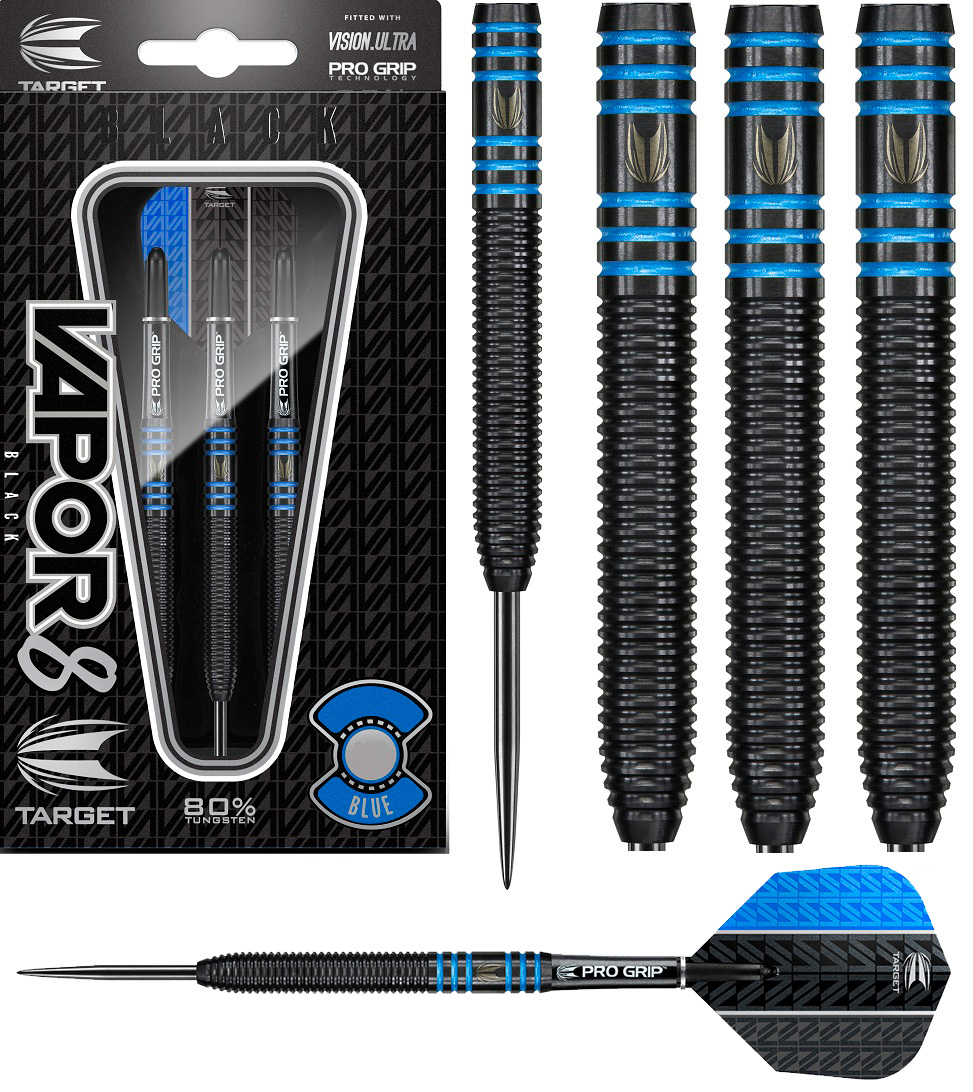 Vapor8 Black Blue Darts