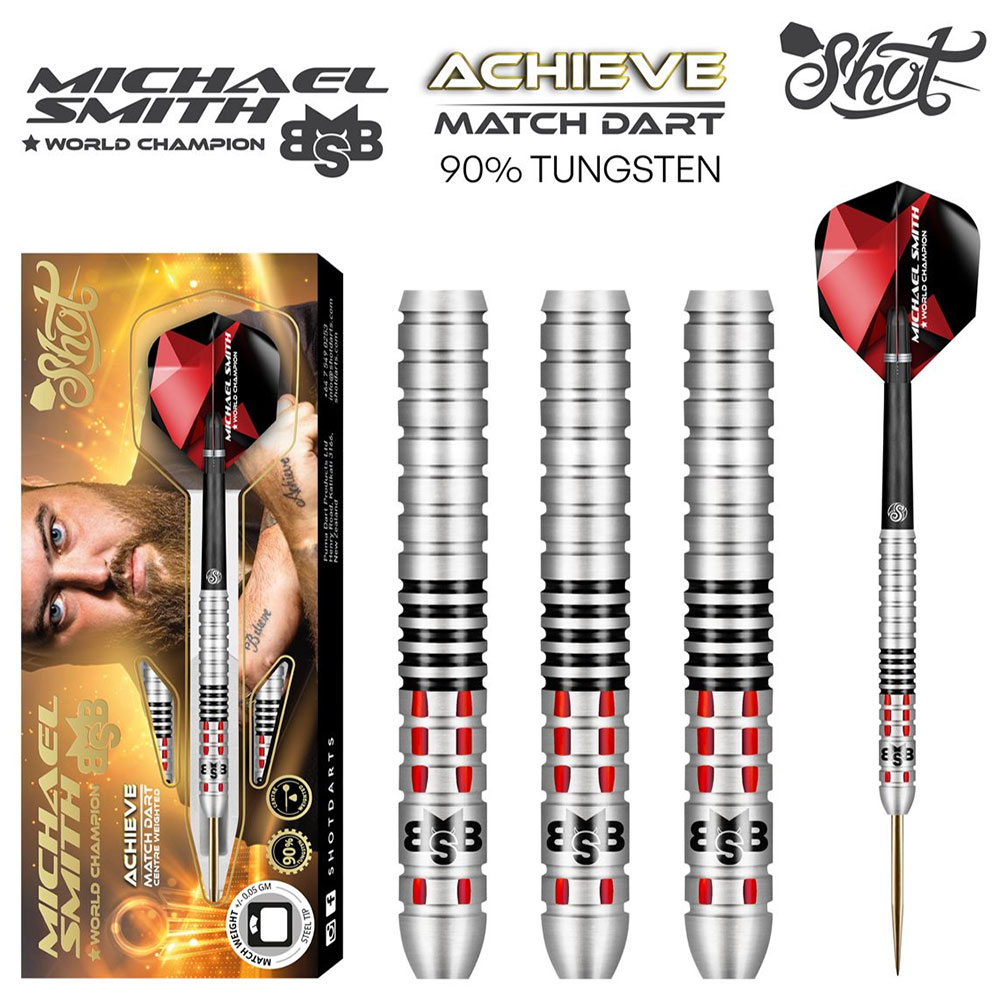 Michael Smith Achieve Match Darts Set