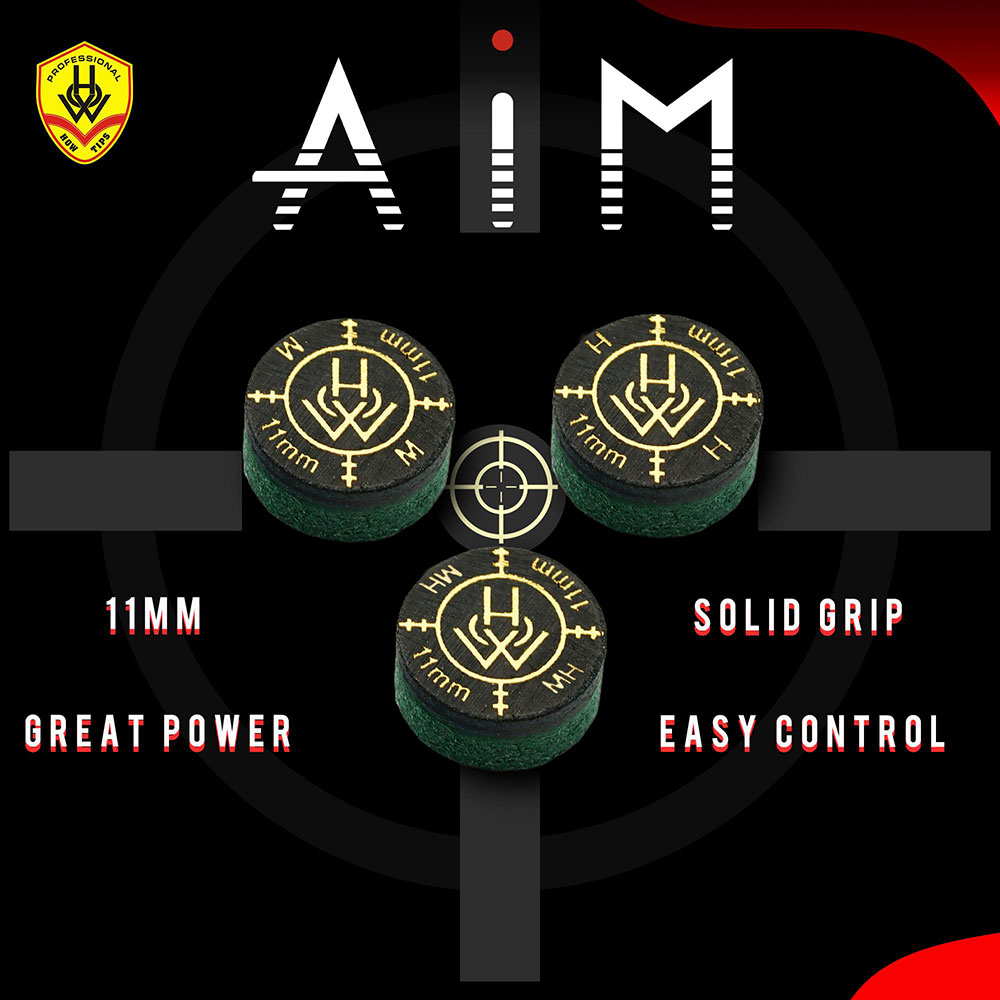 HOW Aim Tips - Part Laminated 11mm