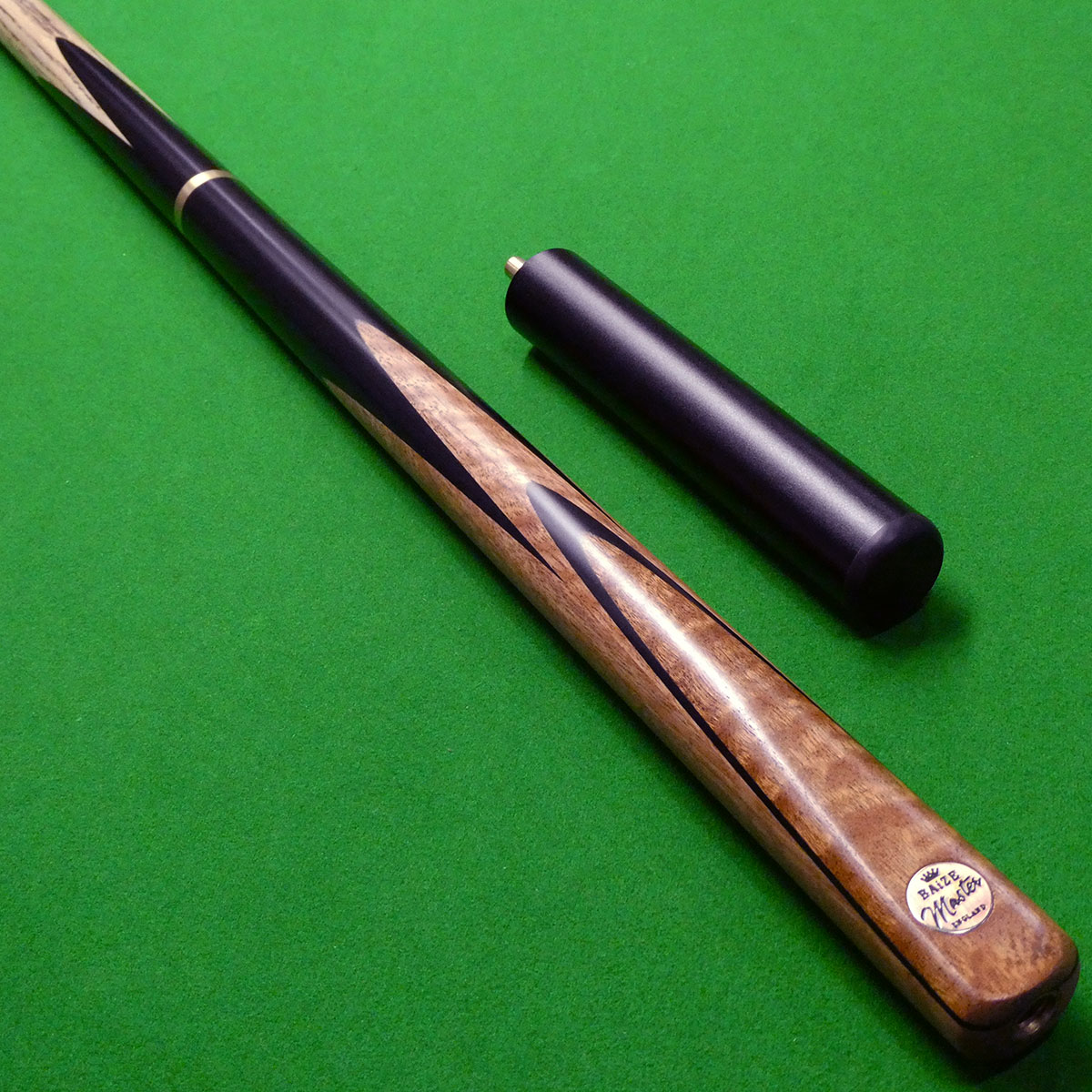 Mini Butt 3/4 Baize Master Gold Series G12 Hand Spliced Snooker Cue/Pool Cue