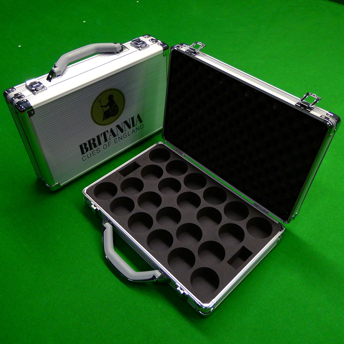 Britannia Aluminium Snooker Ball Case 2 1/16