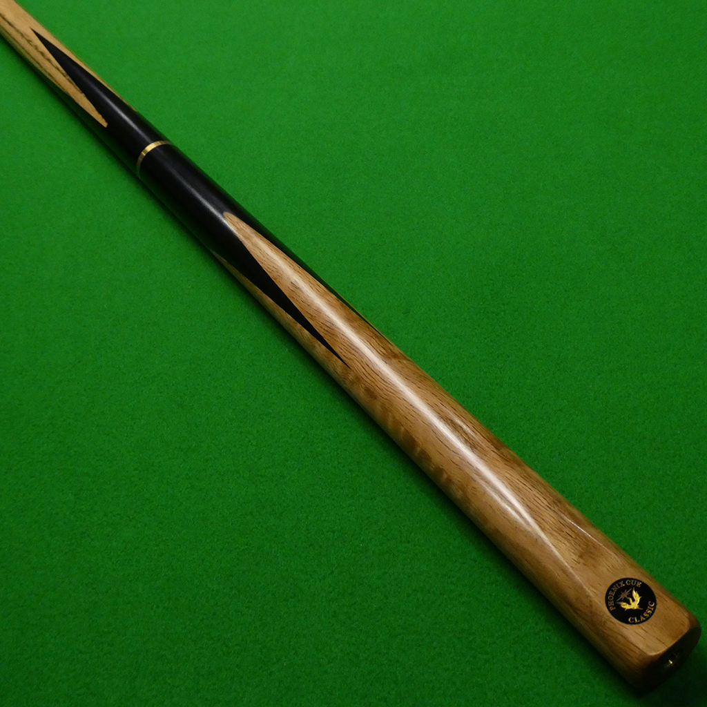 3/4 Phoenix Classic cue Ebony & Oak (F)