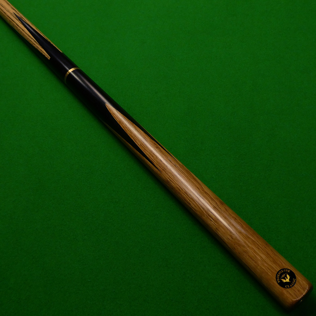 3/4 Phoenix Classic cue Ebony & Oak (C)
