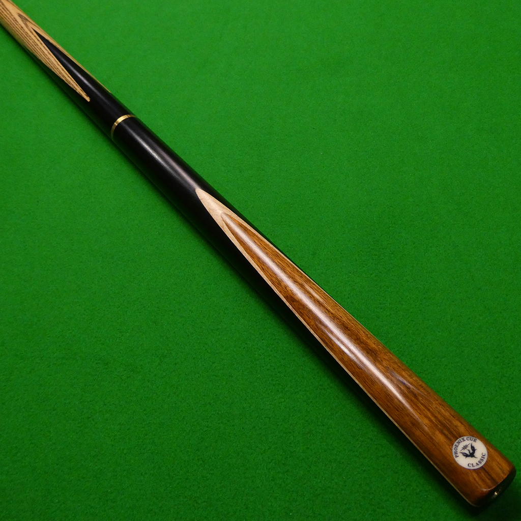 3/4 Phoenix Classic cue Ebony & Ovangkol (D)