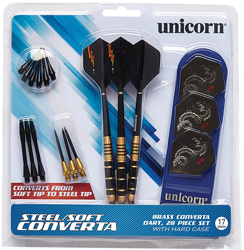 Steel/Soft Tip Converta Darts 17g