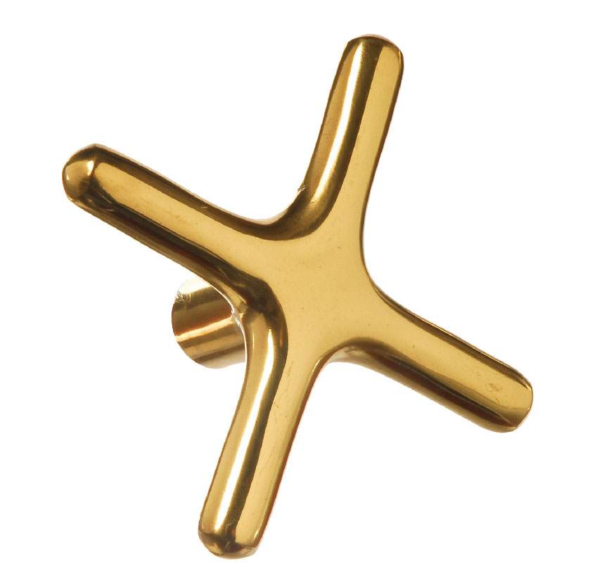 Brass Cross Rest Head - Toeless