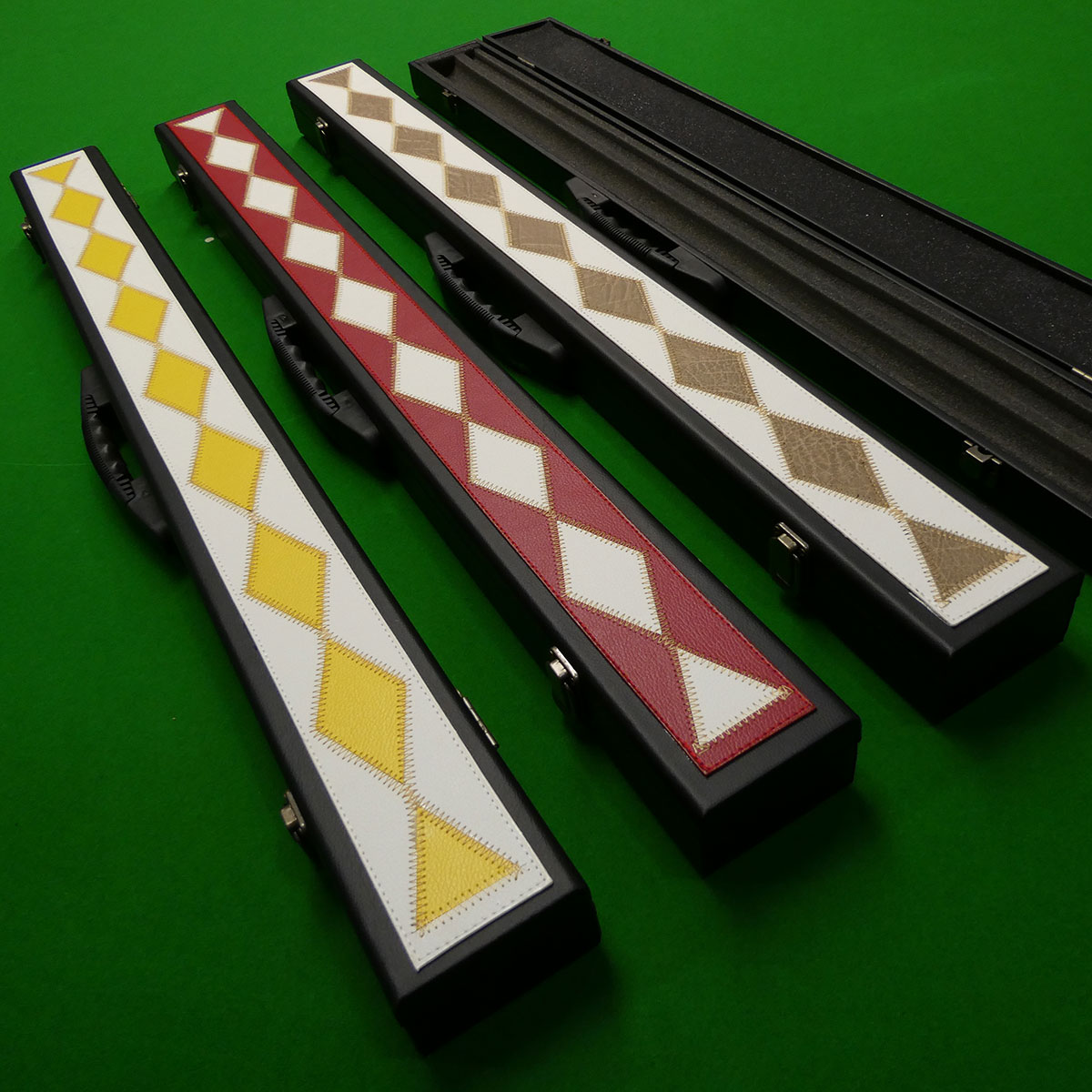 2pc Diamond cue case