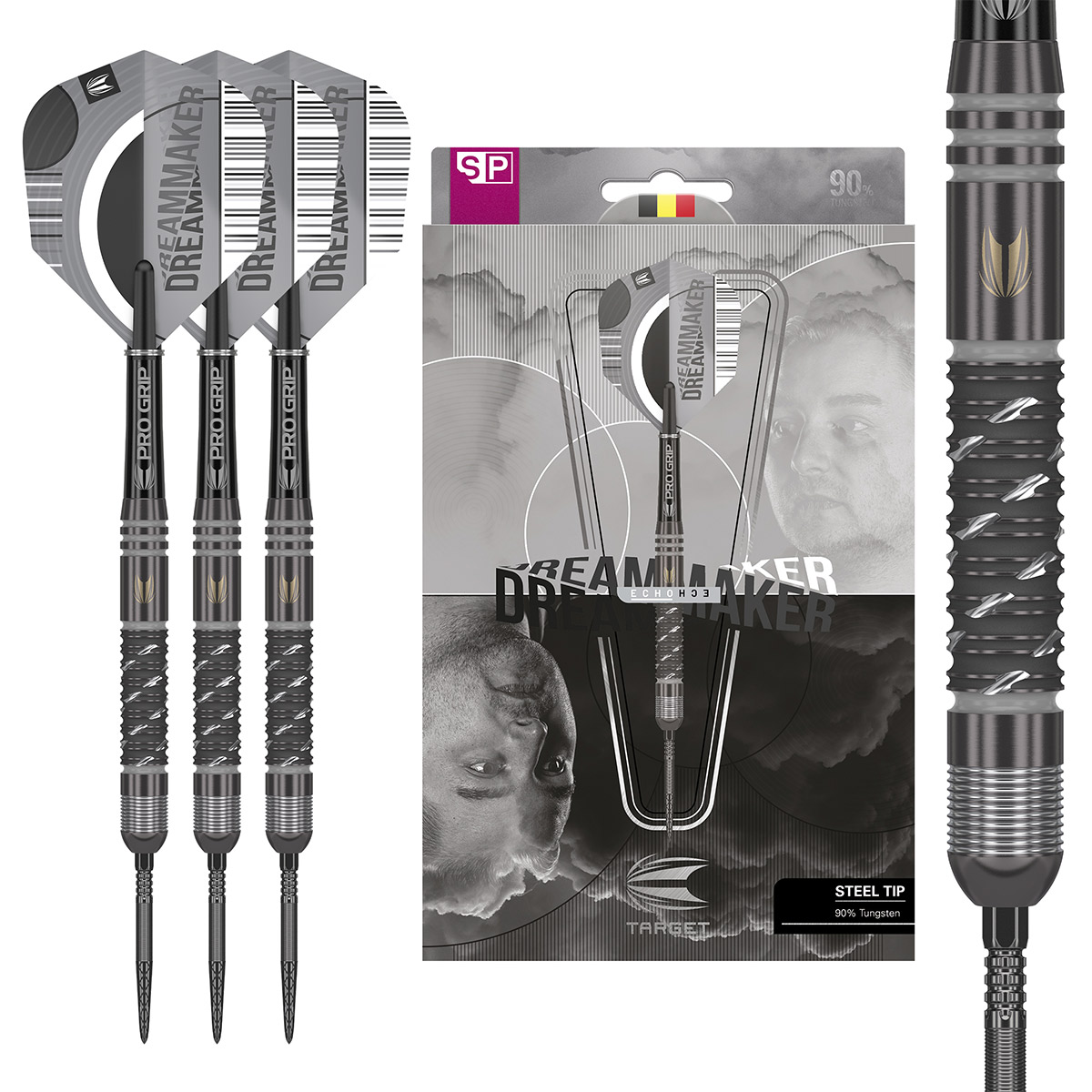 DIMITRI VAN DEN BERGH X ECHO SP DARTS SET