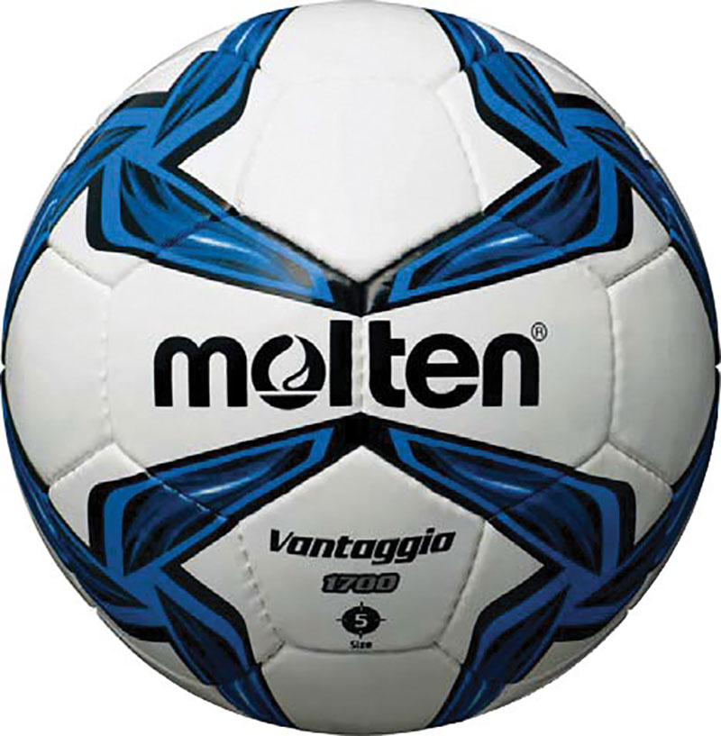 MOLTEN BLUE/WHITE PVC LEATHER FOOTBALL VANTAGGIO 1700 F5V1700