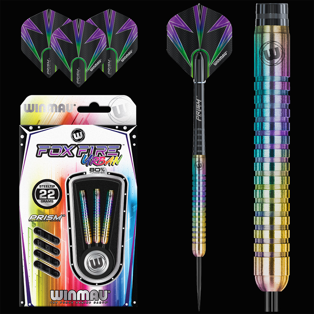 Foxfire Urban darts 80% Tungsten