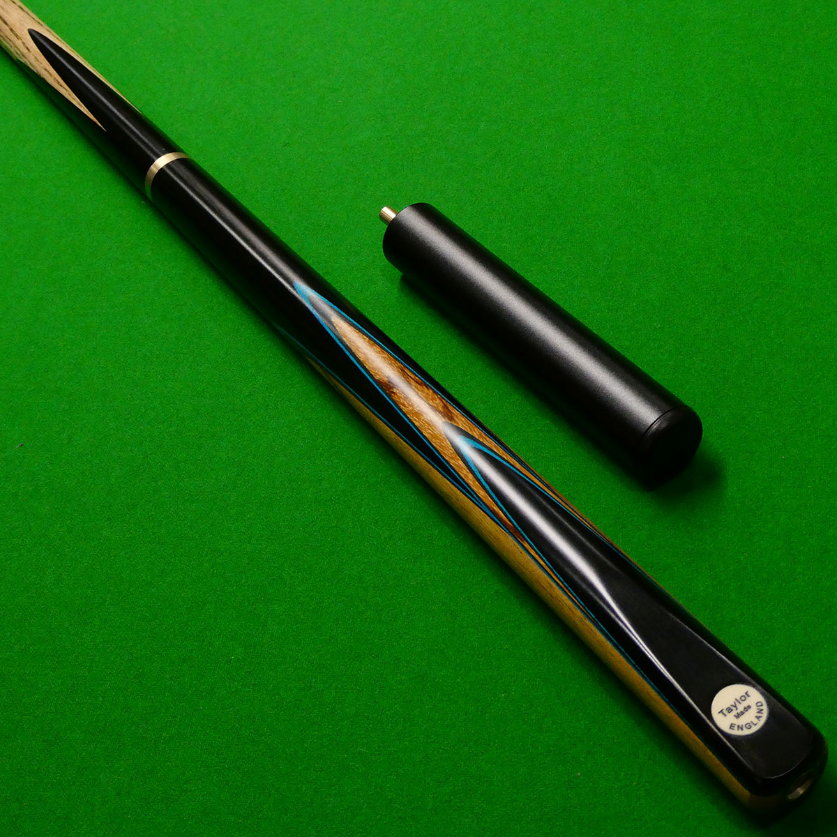 3/4 Taylor GT16 Hand Spliced Snooker cue + Mini Butt