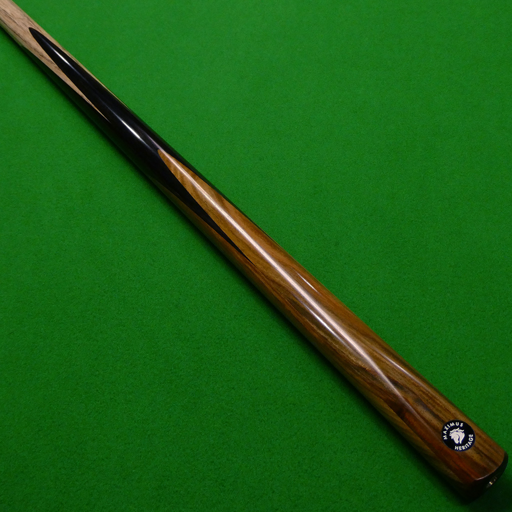 1pc Maximus Heritage Snooker cue - Hand Spliced Ash, Ebony & Siam (A)