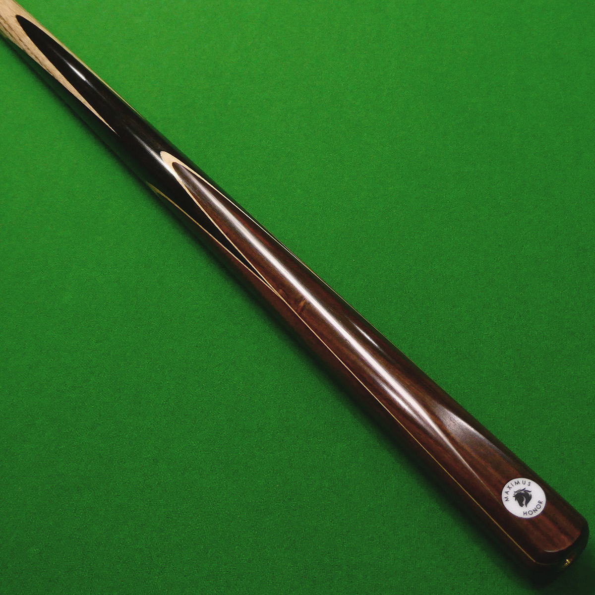 1pc Maximus Honor snooker cue - Ash, Ebony & Siam Rose