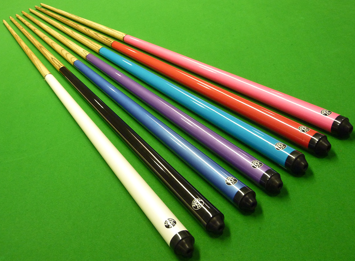 2pc Junior Coloured cue 52