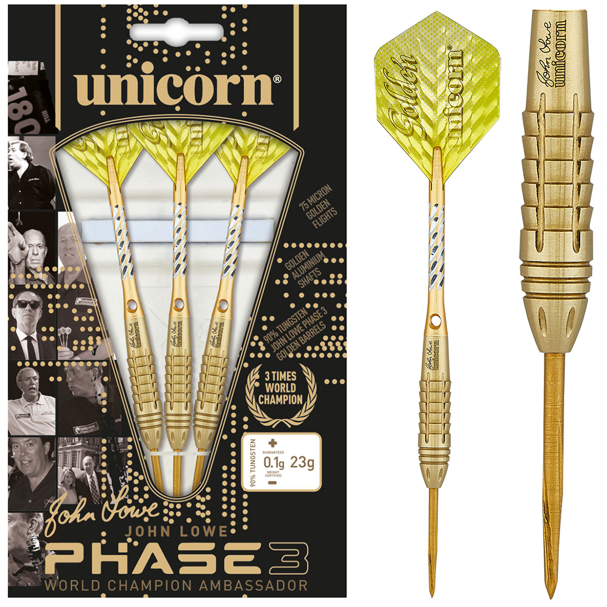 John Lowe Phase 3 World Champion Darts set