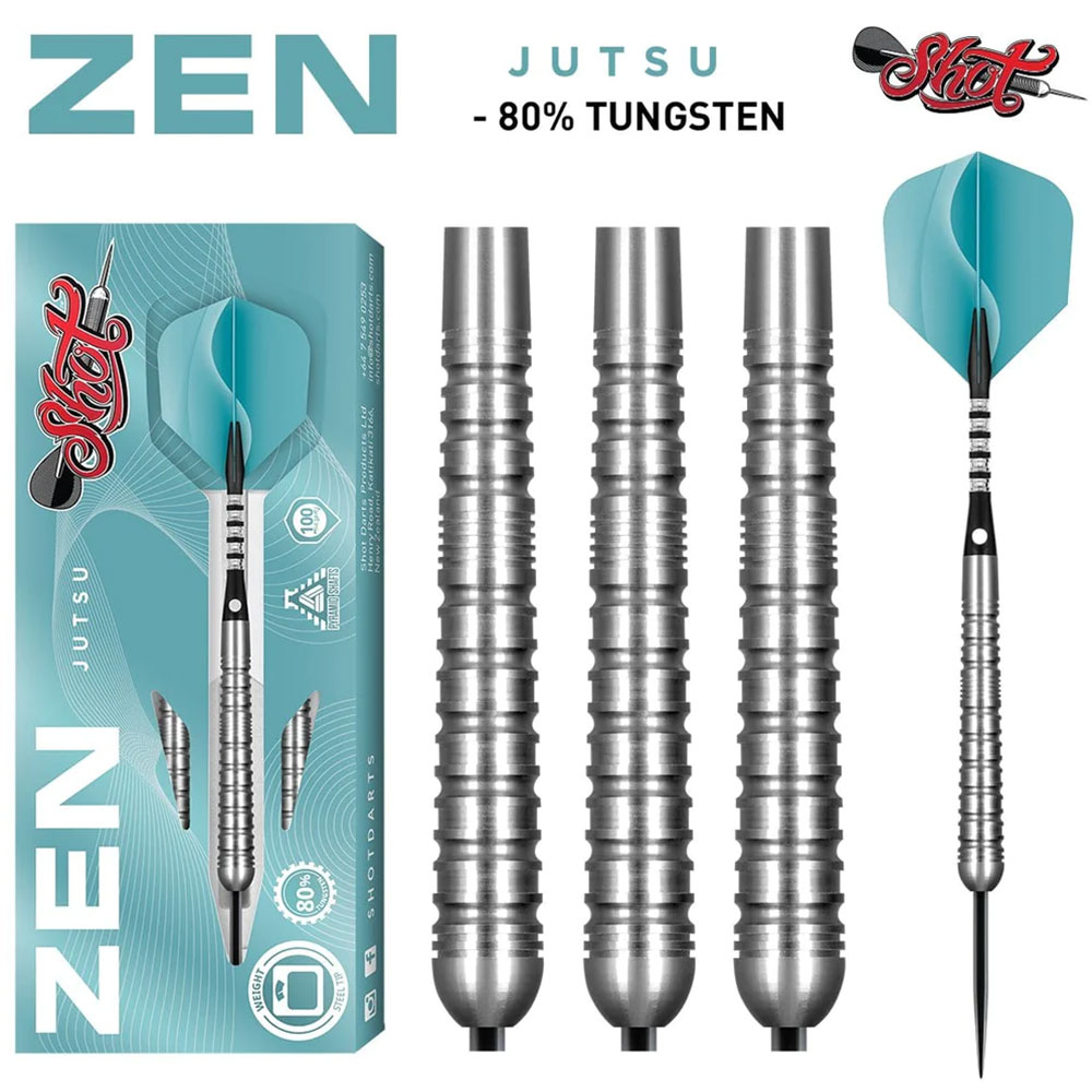 Zen Jutsu Steel Tip Darts Set