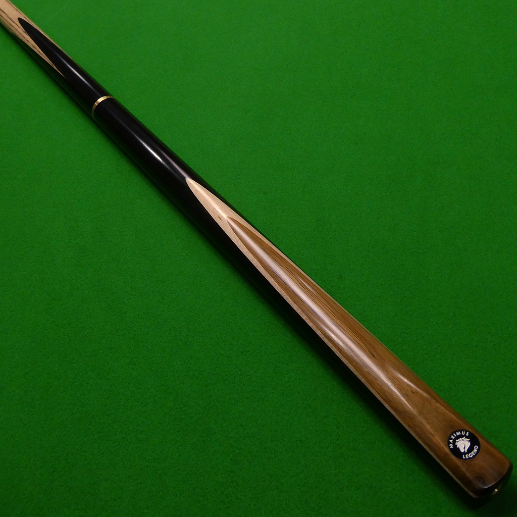 3/4 Maximus Legend Snooker cue - Ash, Ebony & Ovangkol (E)
