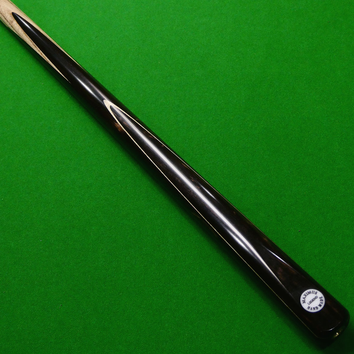 1pc Maximus Legend pool cue - Ash, Ebony & Macassar (A)