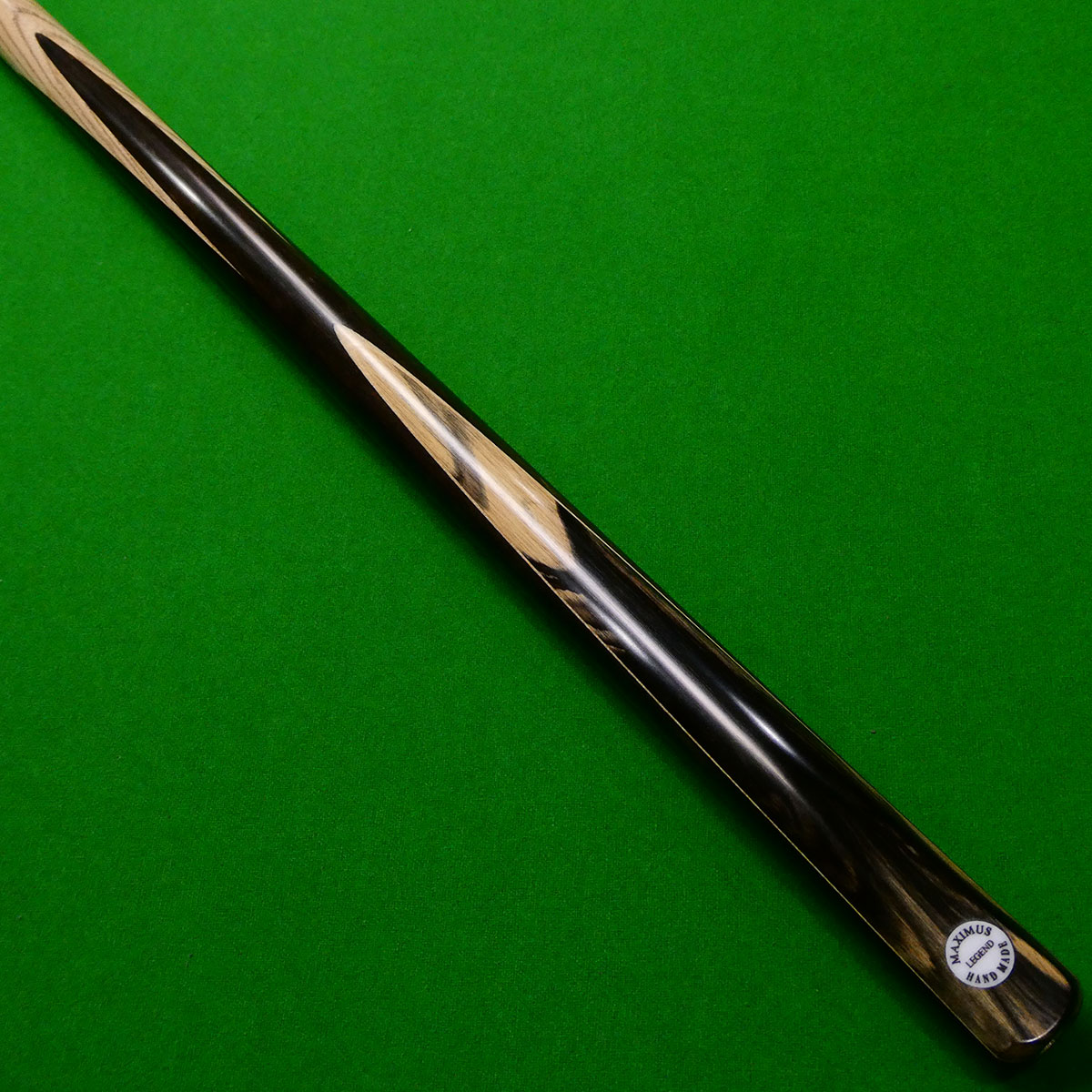 1pc Maximus Legend pool cue - Ash, Ebony & Pale Moon