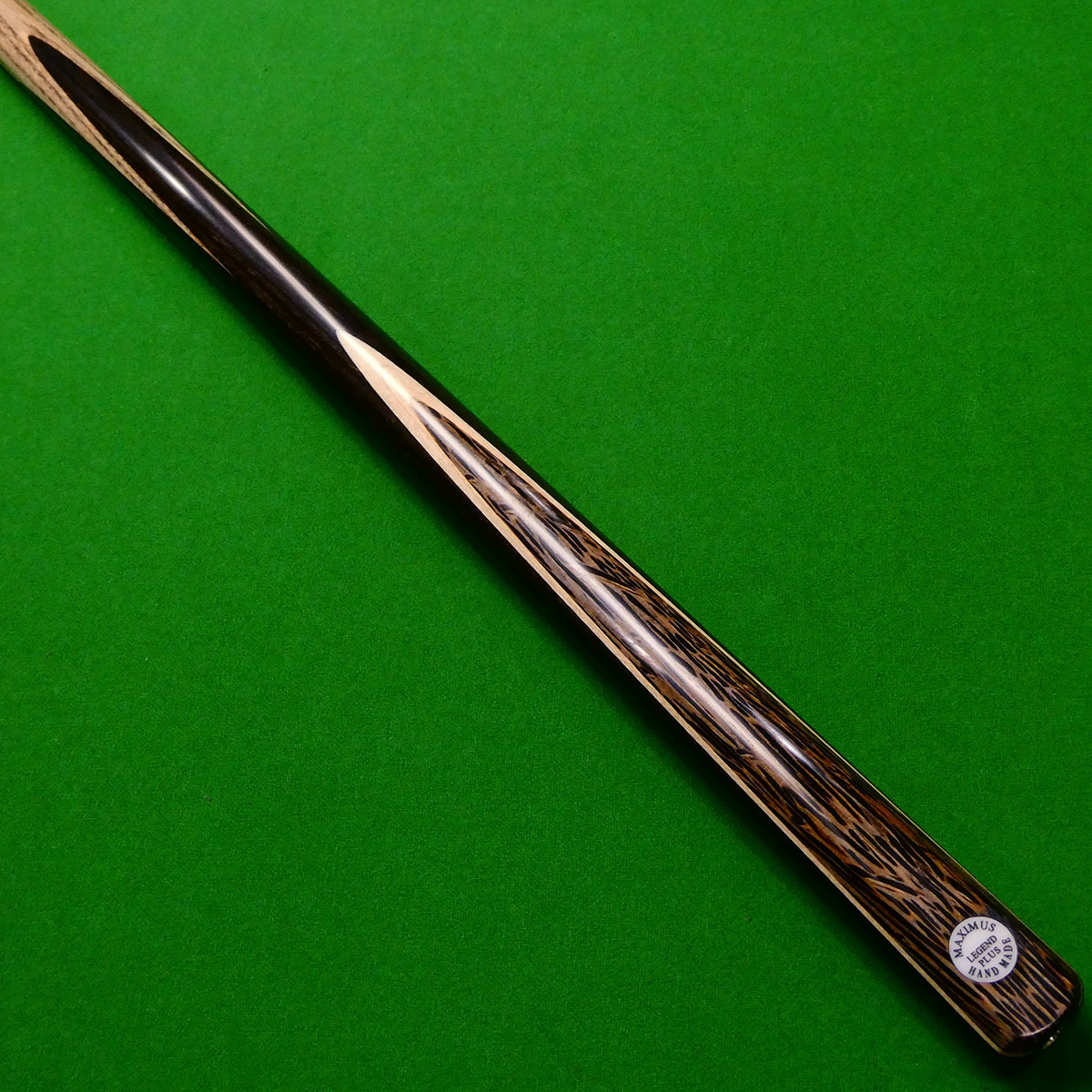1pc Maximus Legend Plus snooker cue, Premium Ash, Ebony & Palm wood